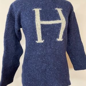 Harry Potter "Part of the Family H Sweater" - Women's Small - Made in Scotland